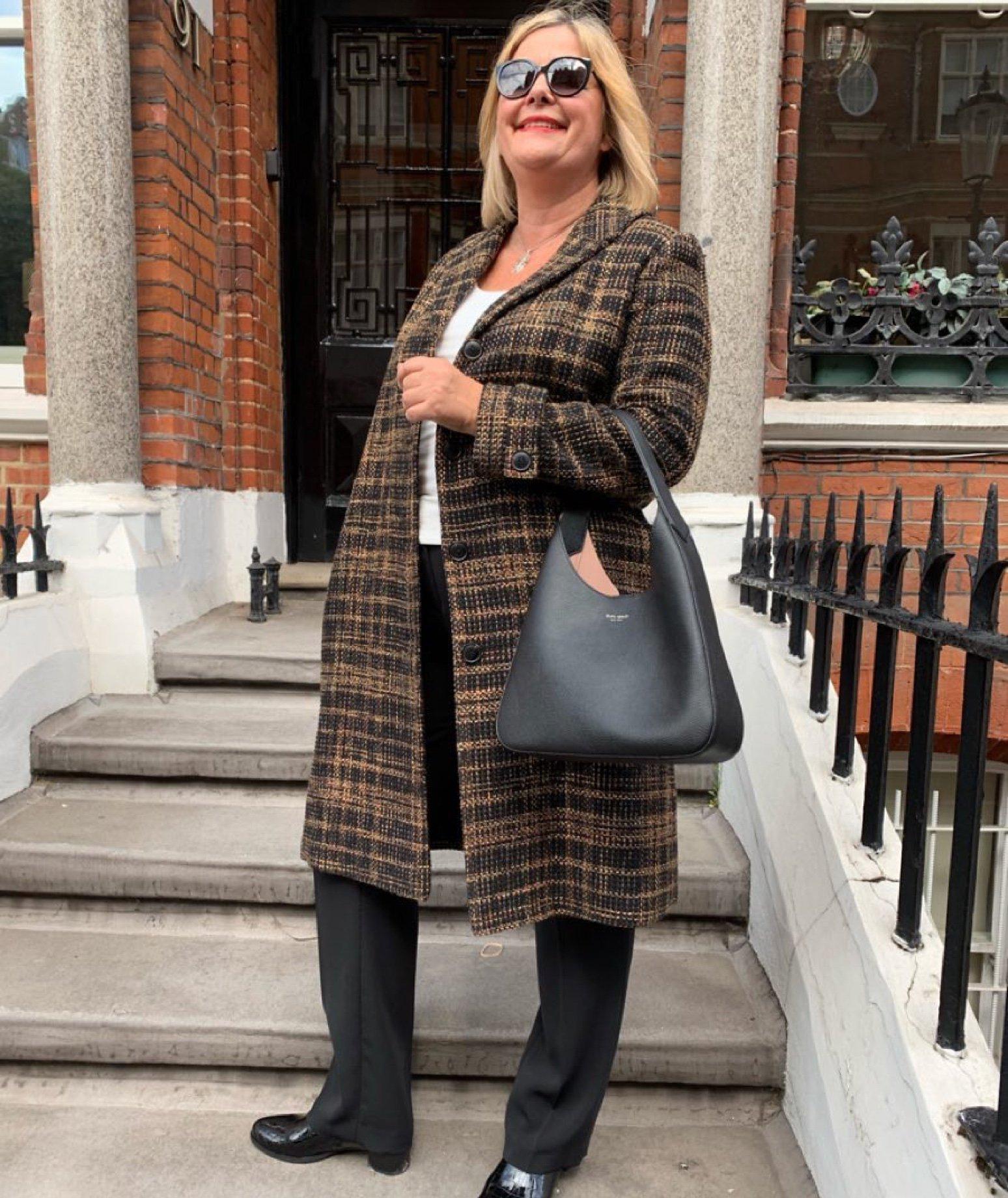 Josephine's refined outfit