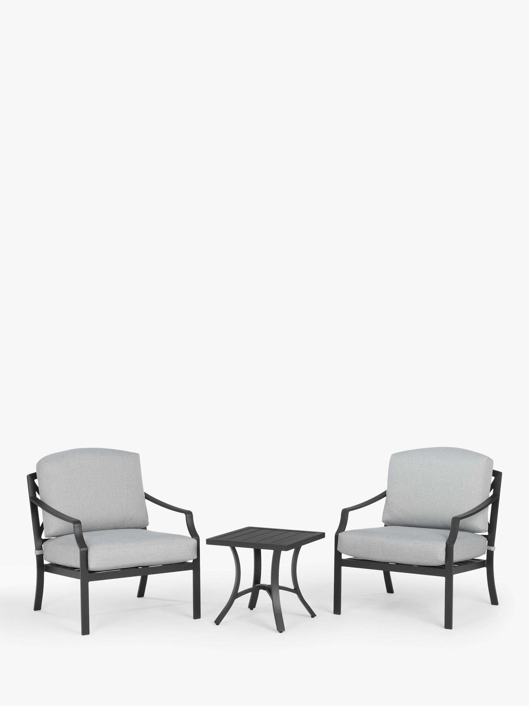 Grey table and chairs