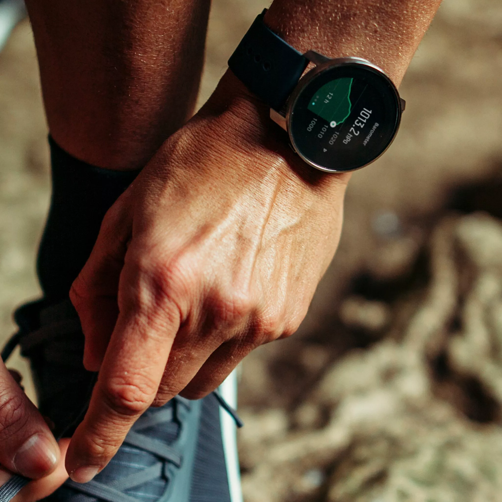 smart watch on a wrist