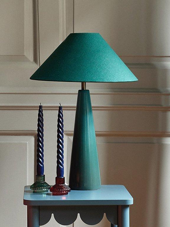 Matthew Williamson Ombre Cone Ceramic Base Table Lamp