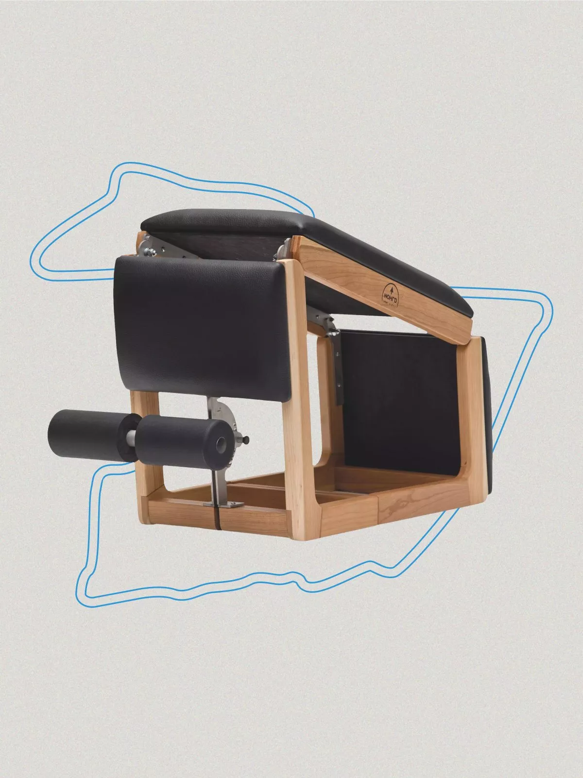 NOHRD TriaTrainer 3-in-1 Bench, Cherry