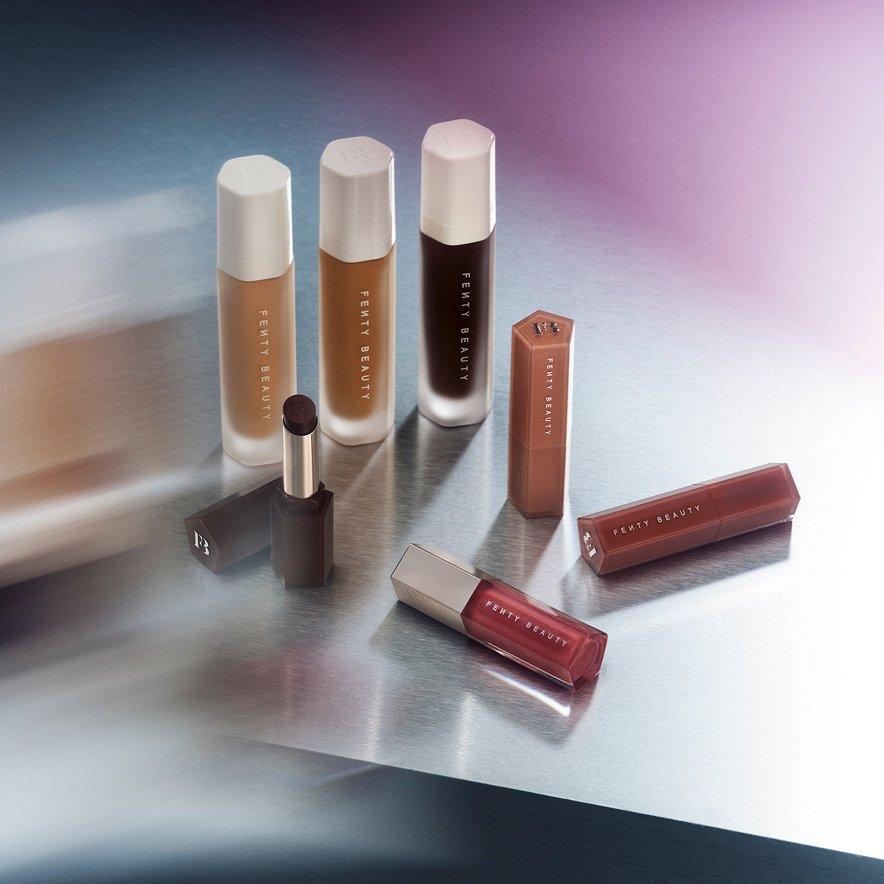 Selection of new in Fenty Beauty products