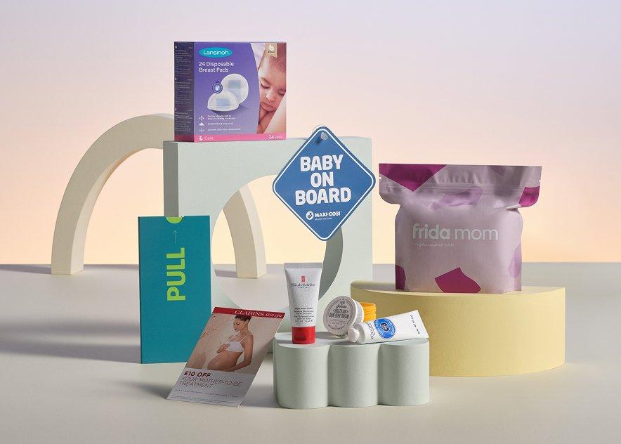 The new parent starter kit box