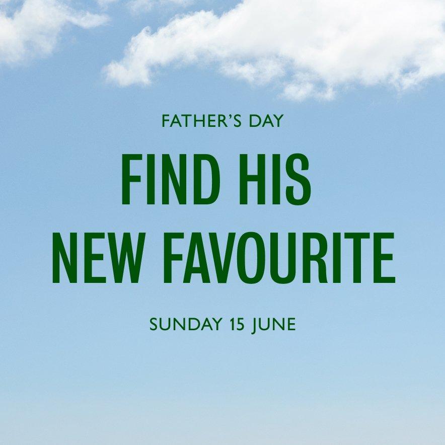 Father's Day - Sunday 15 June