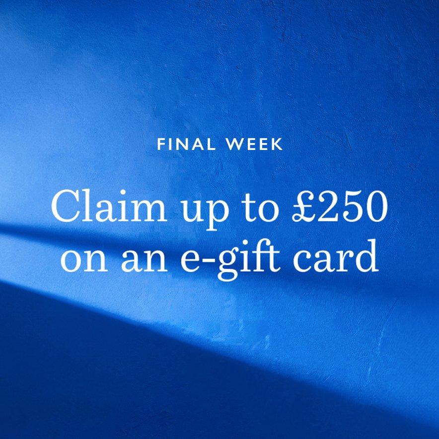 E-gift card offer