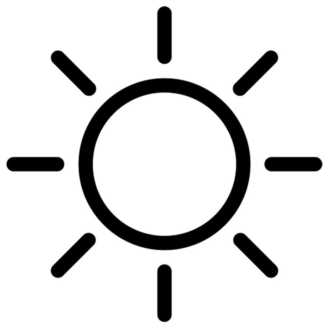 Sun icon