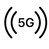 iPhone 5G logo
