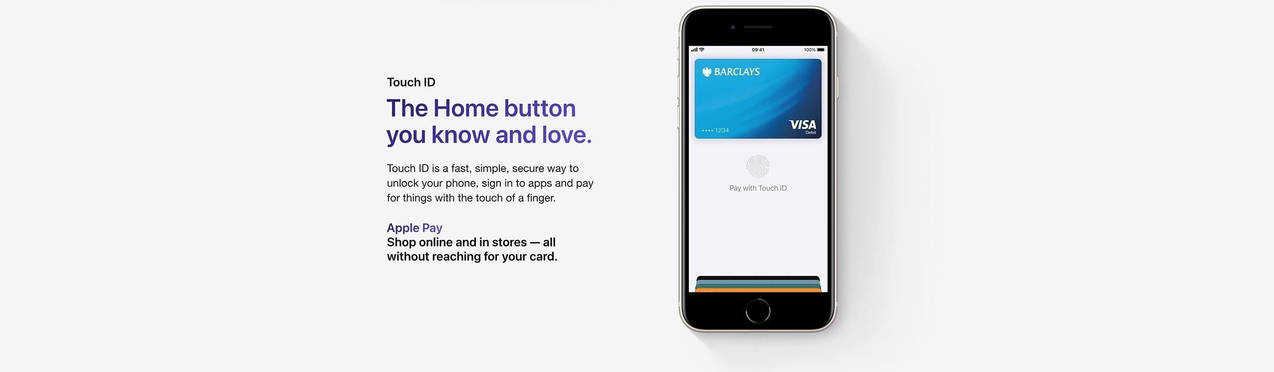 The Home button you know and love.