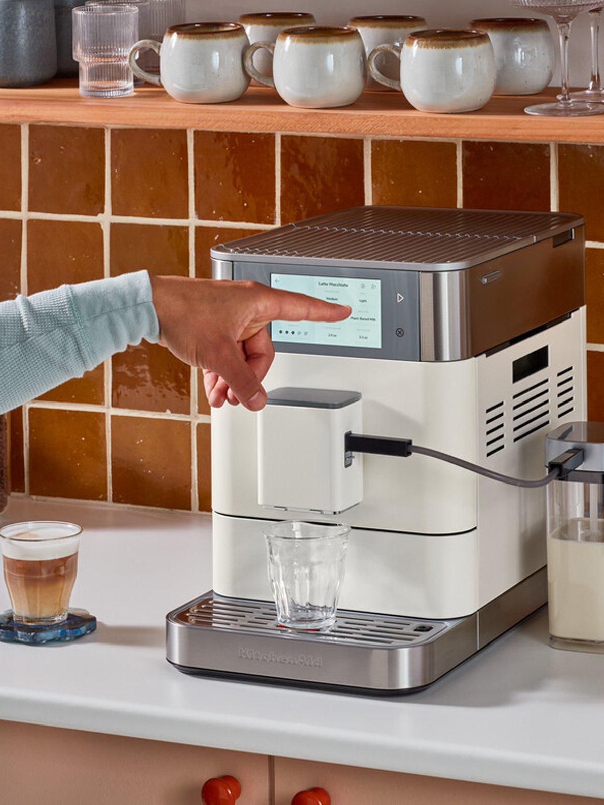 KitchenAid 5KES8558BPL Espresso Machine, Porcelain