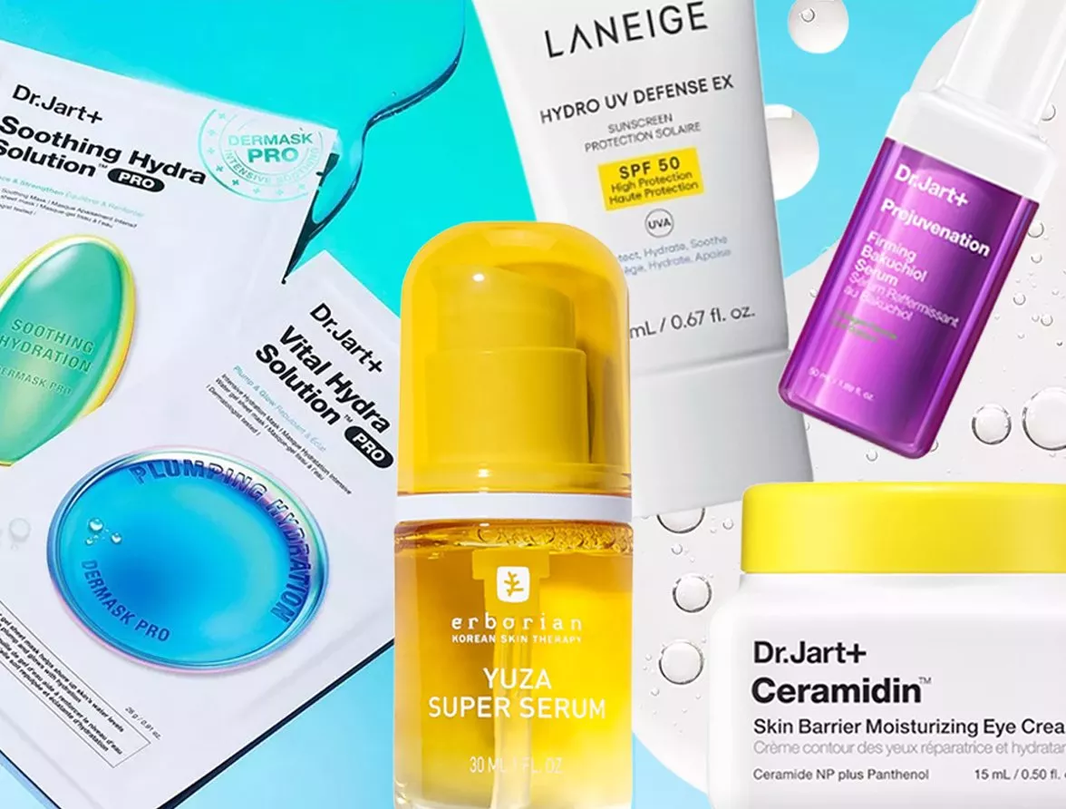 Korean skincare products