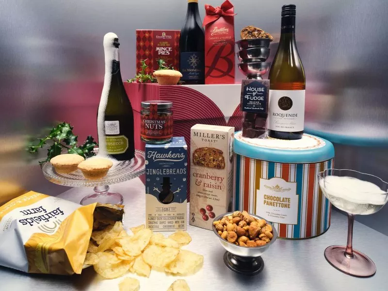 Image of a load of produce in a hamper