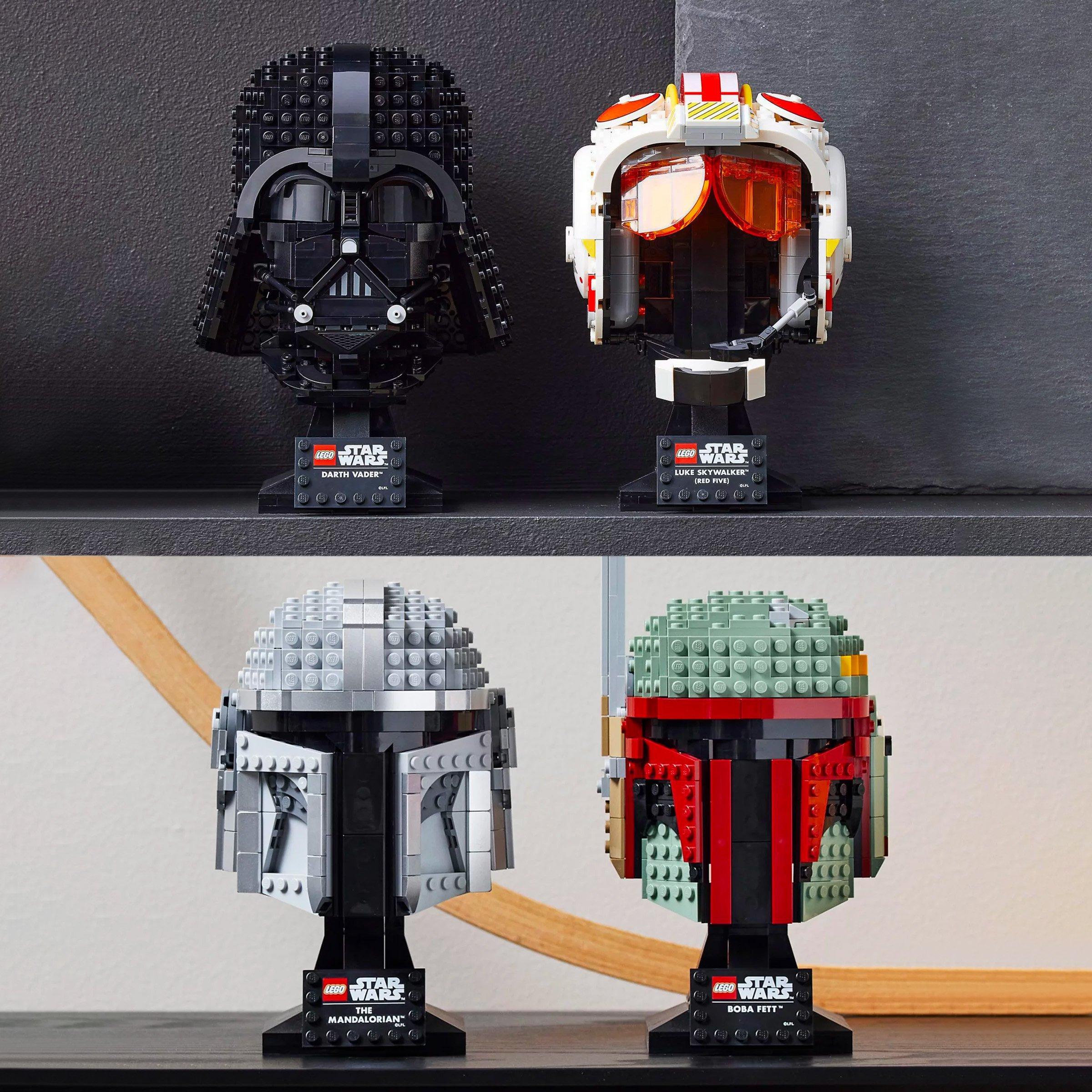 lego star wars image - helmet collection