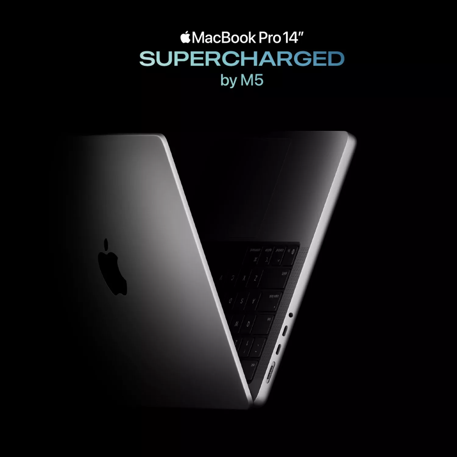macbook pro 14 inch, supercharged by m5