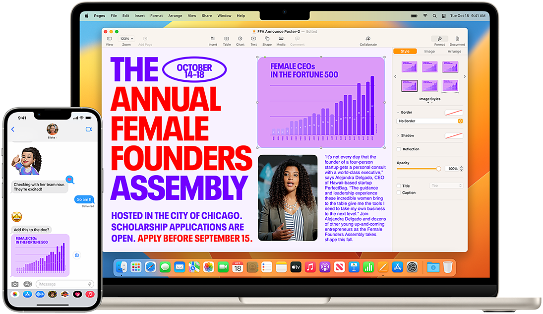 iPhone and Mac product image