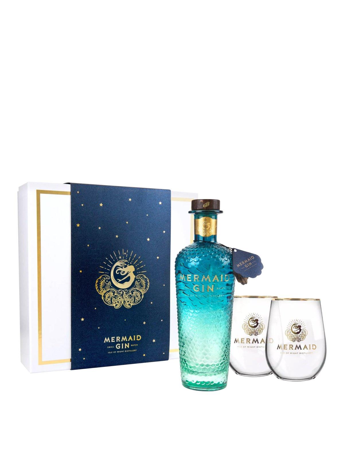 Isle of Wight Distillery Mermaid Gin Gift Set