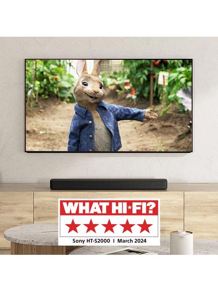 Sony HT-S2000 Bluetooth All-In-One Soundbar with Dolby Atmos, DTS: X & Vertical Surround Engine, Black - view 2, Black