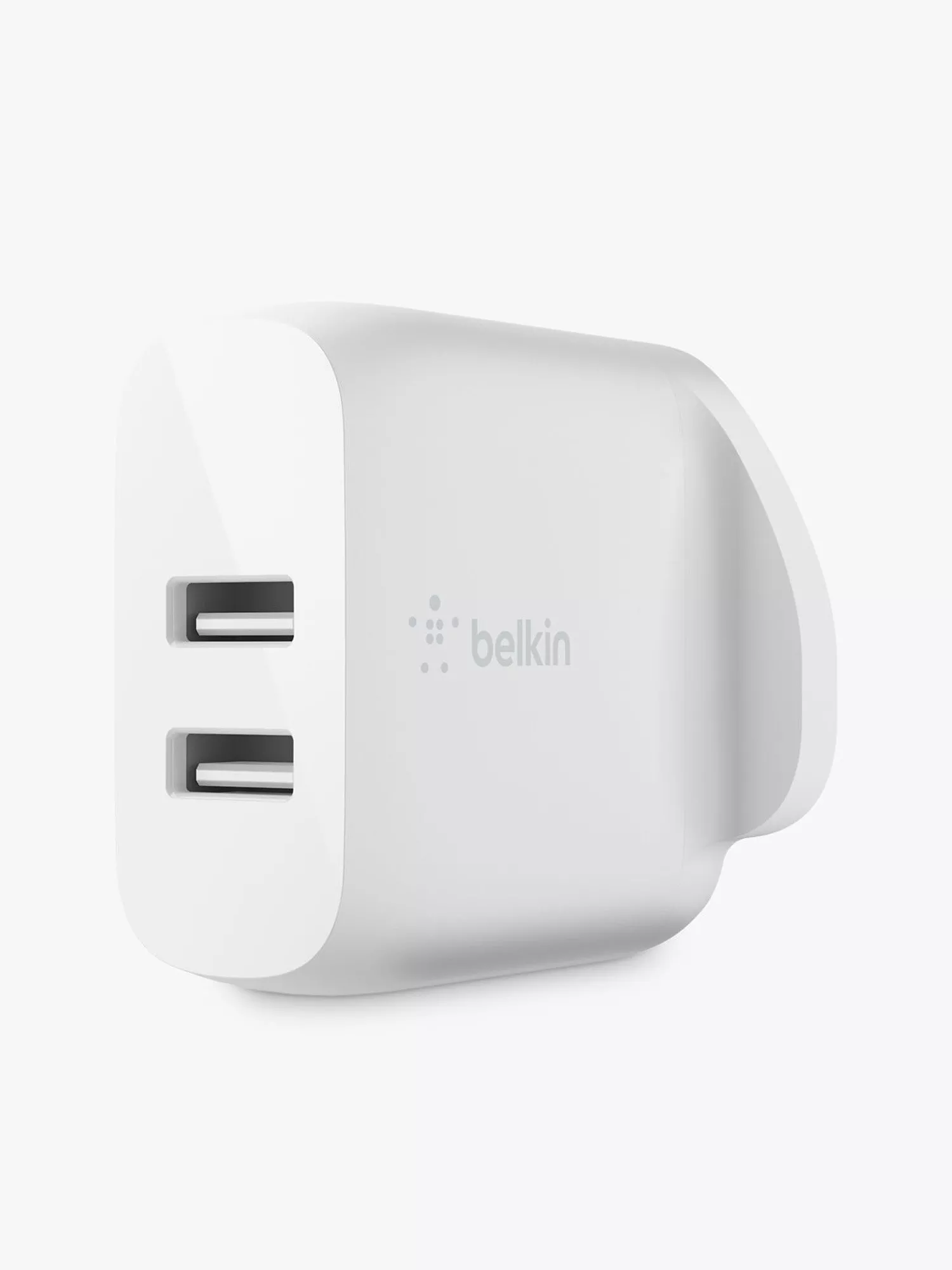Belkin plug with 2 USB ports