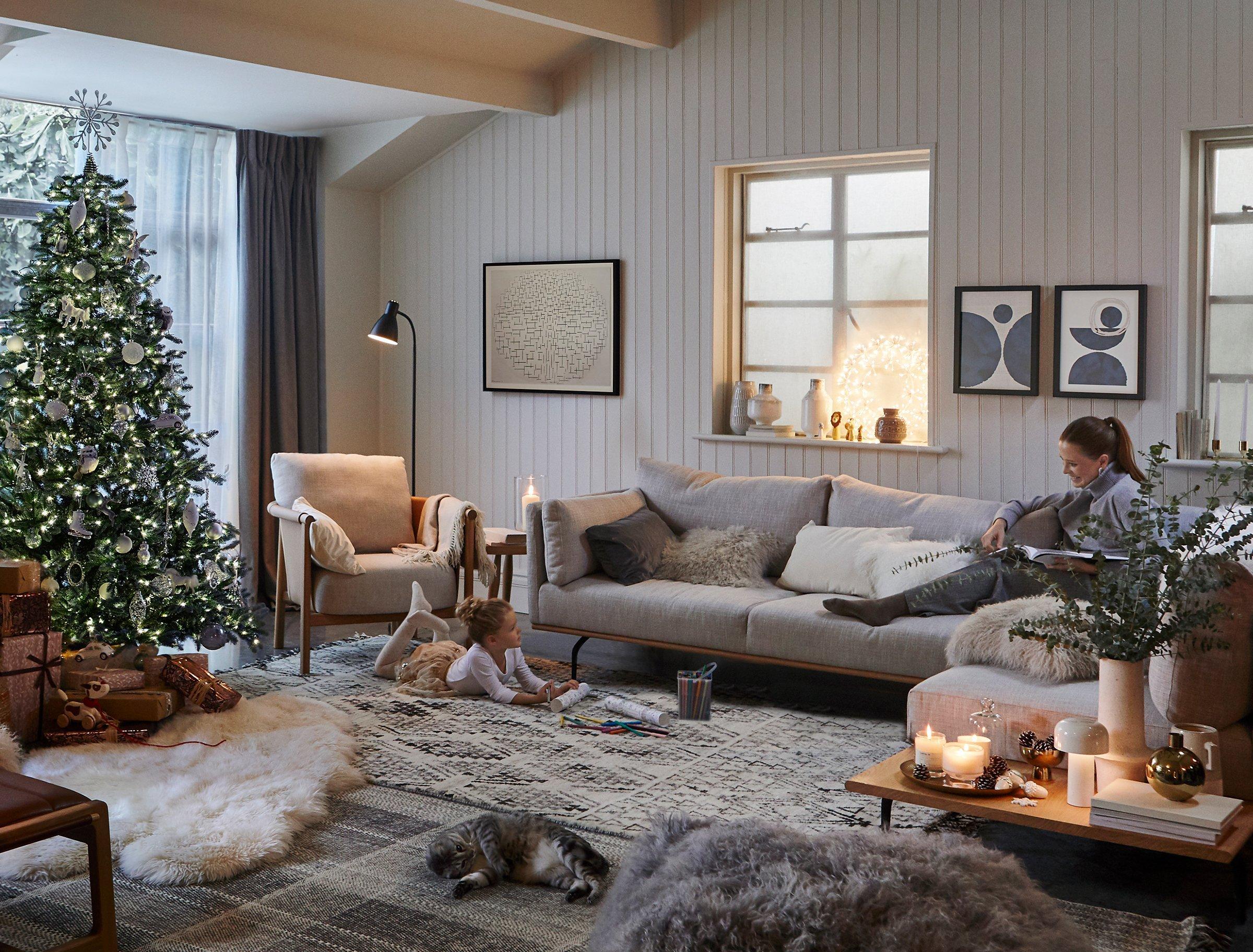 Create a modern country Christmas