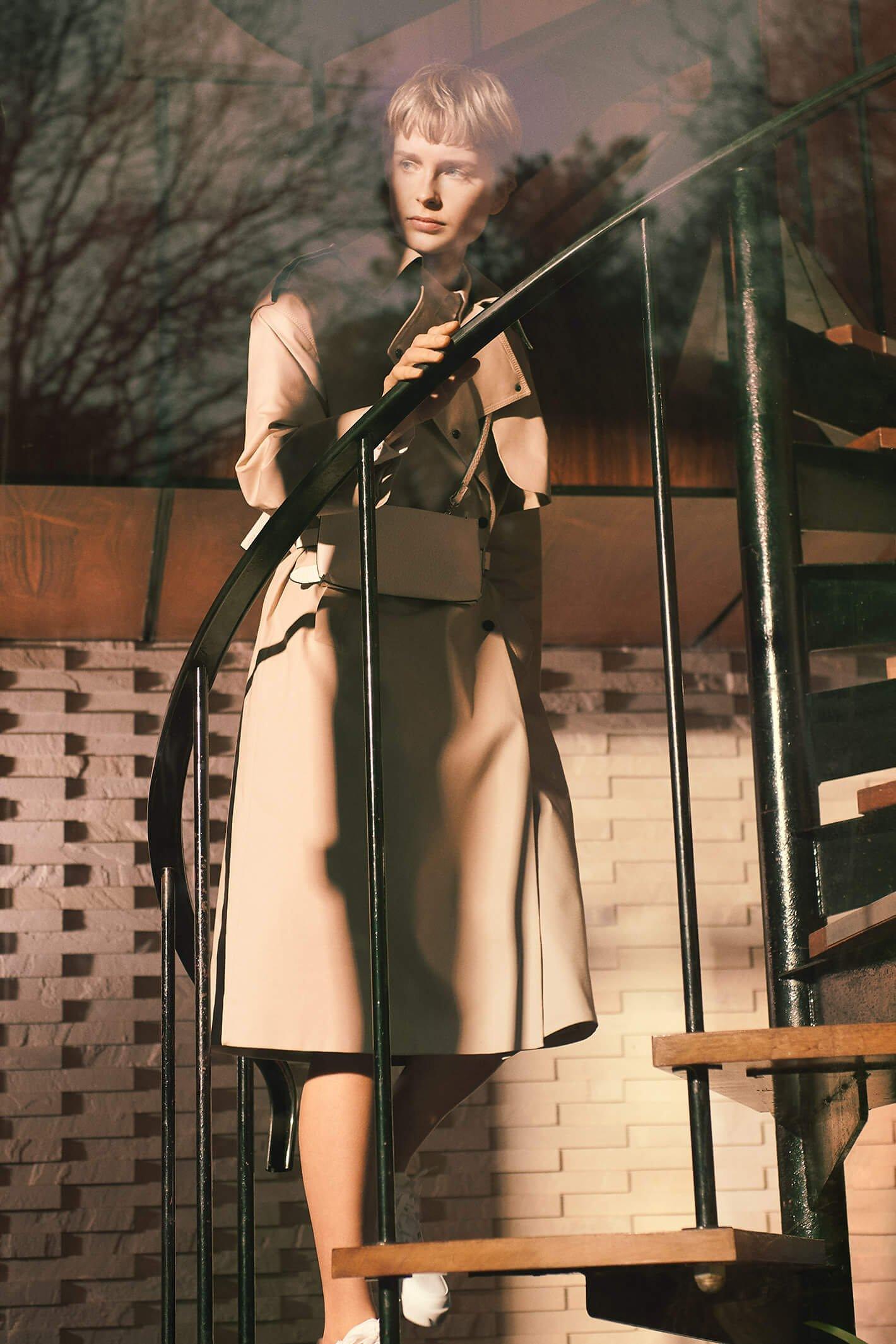 Modern Neutrals: Kin trench coat