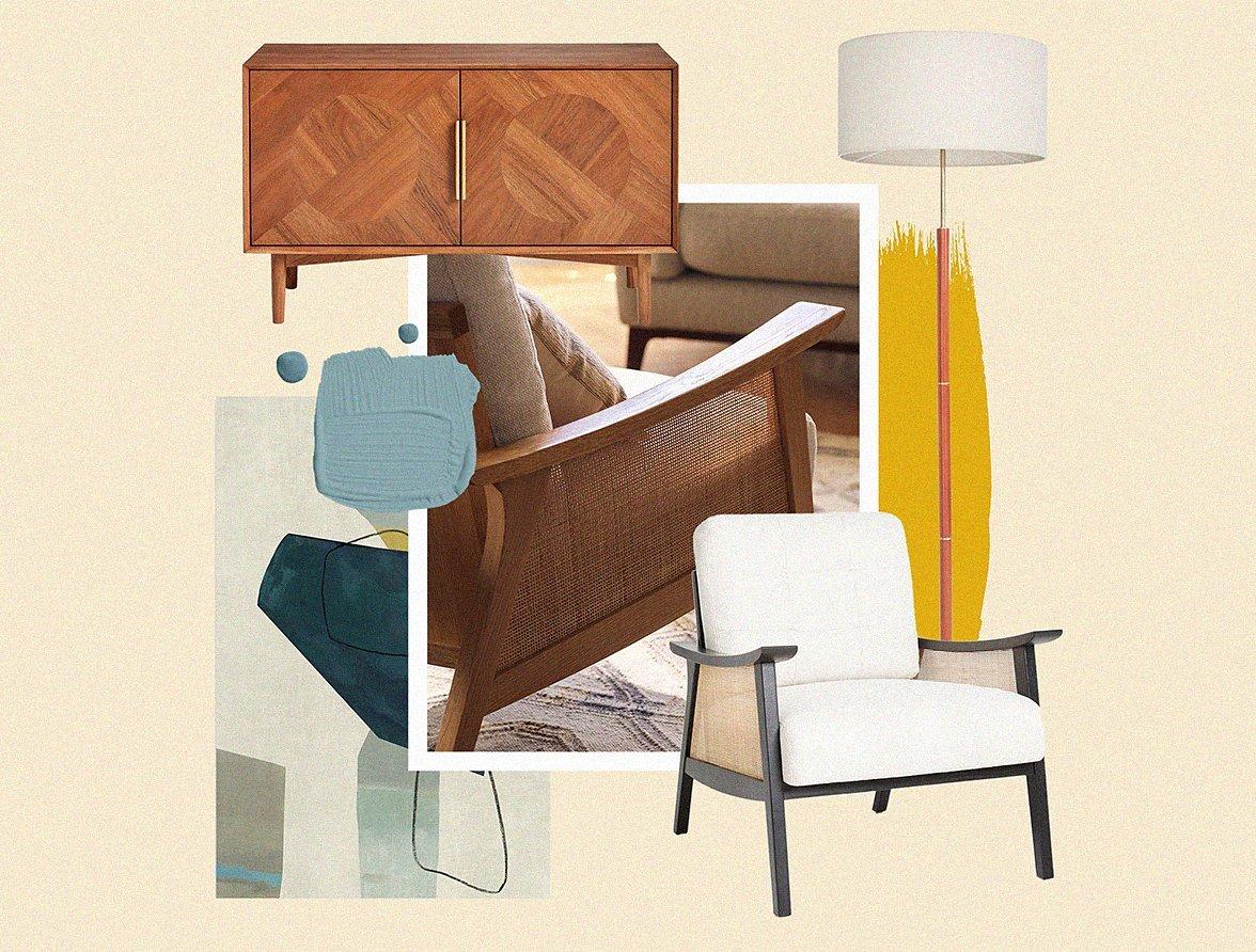 Moodboard: Mid-Century Modern Interiors