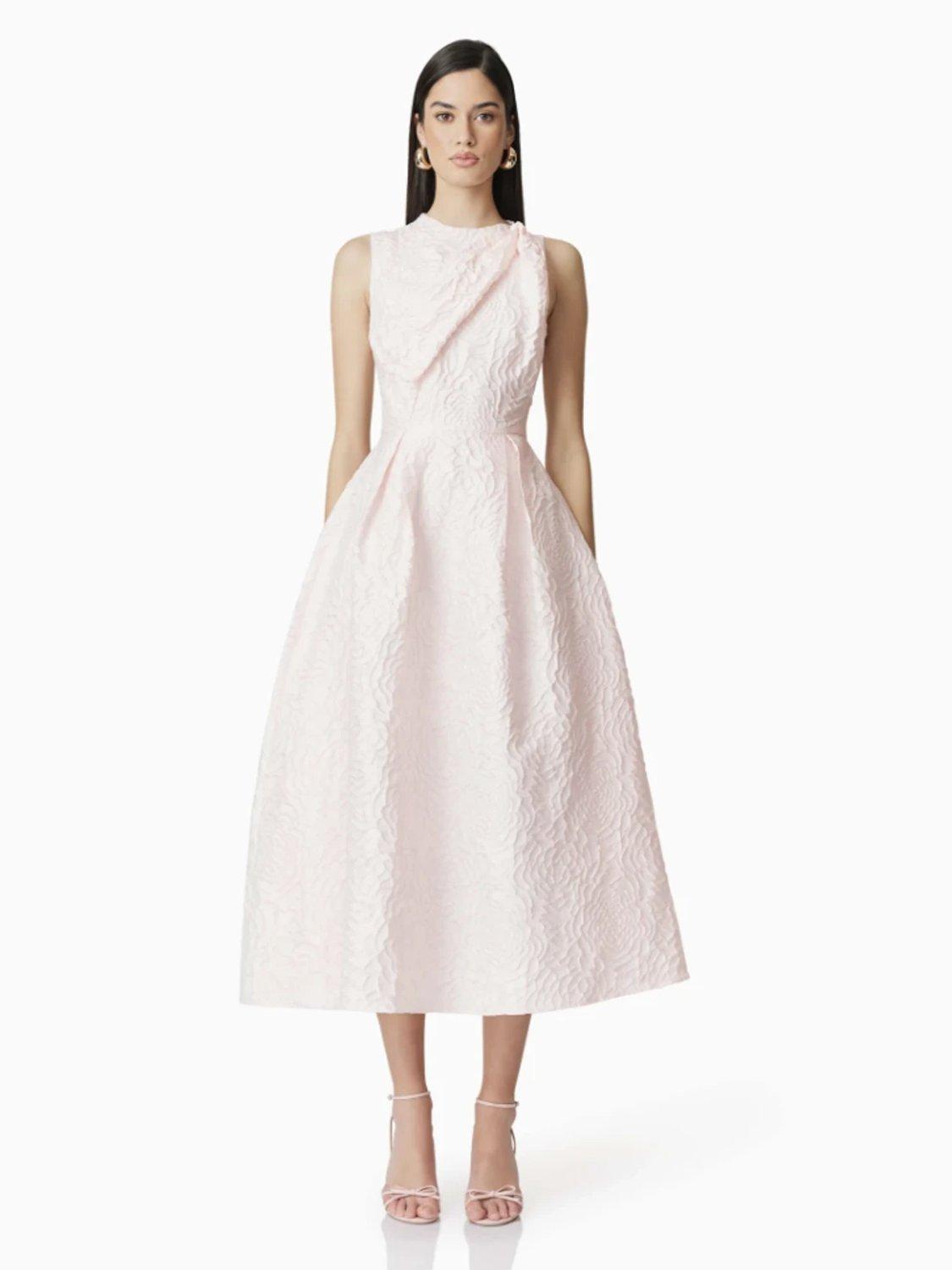 Elliatt Deanna Midi Dress in Pink