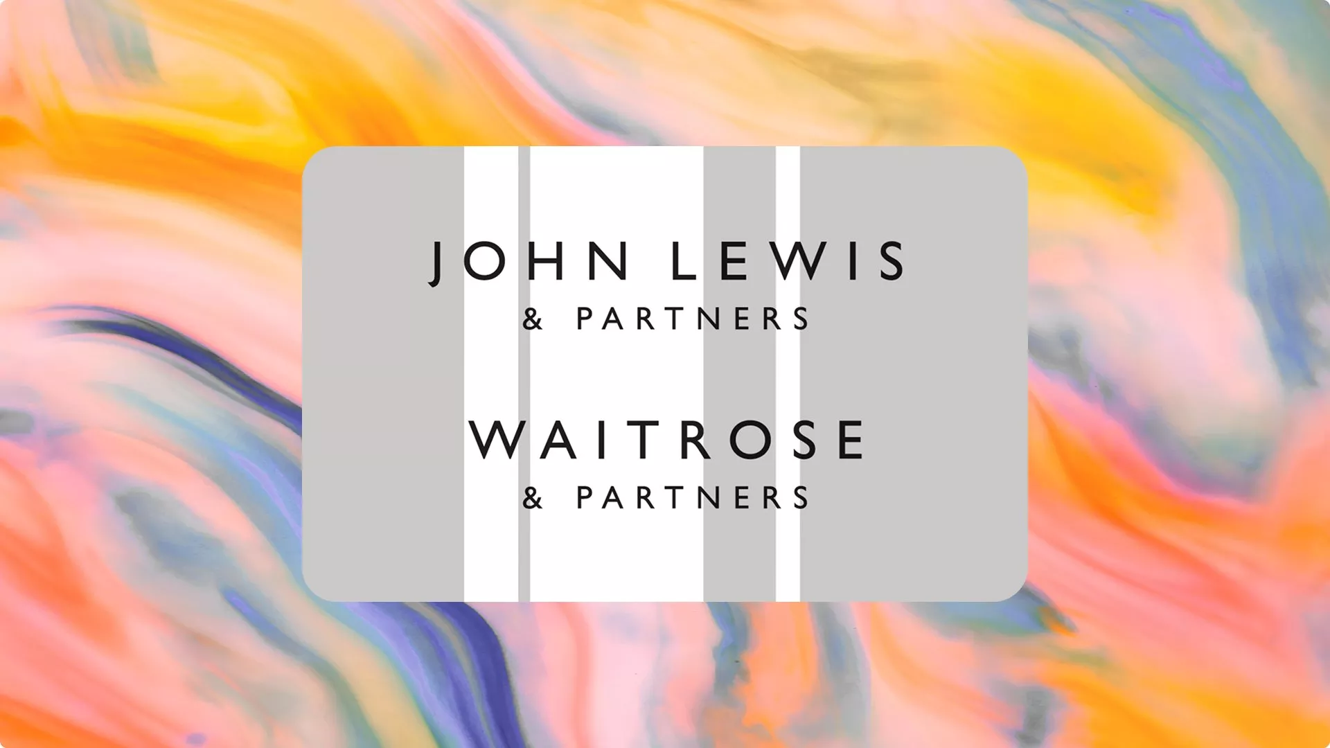 Valentine's Day design with "LOVE" in colourful, stylised letters on a peach background, dated 14 February.