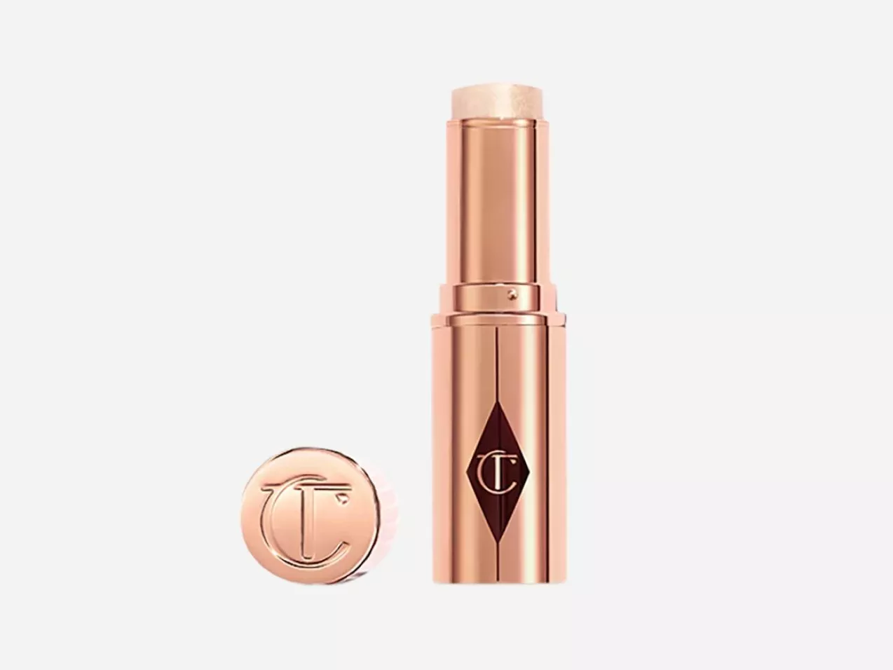 Charlotte Tilbury Unreal Highlighter Fresh Glow Stick, Glazed Goddess