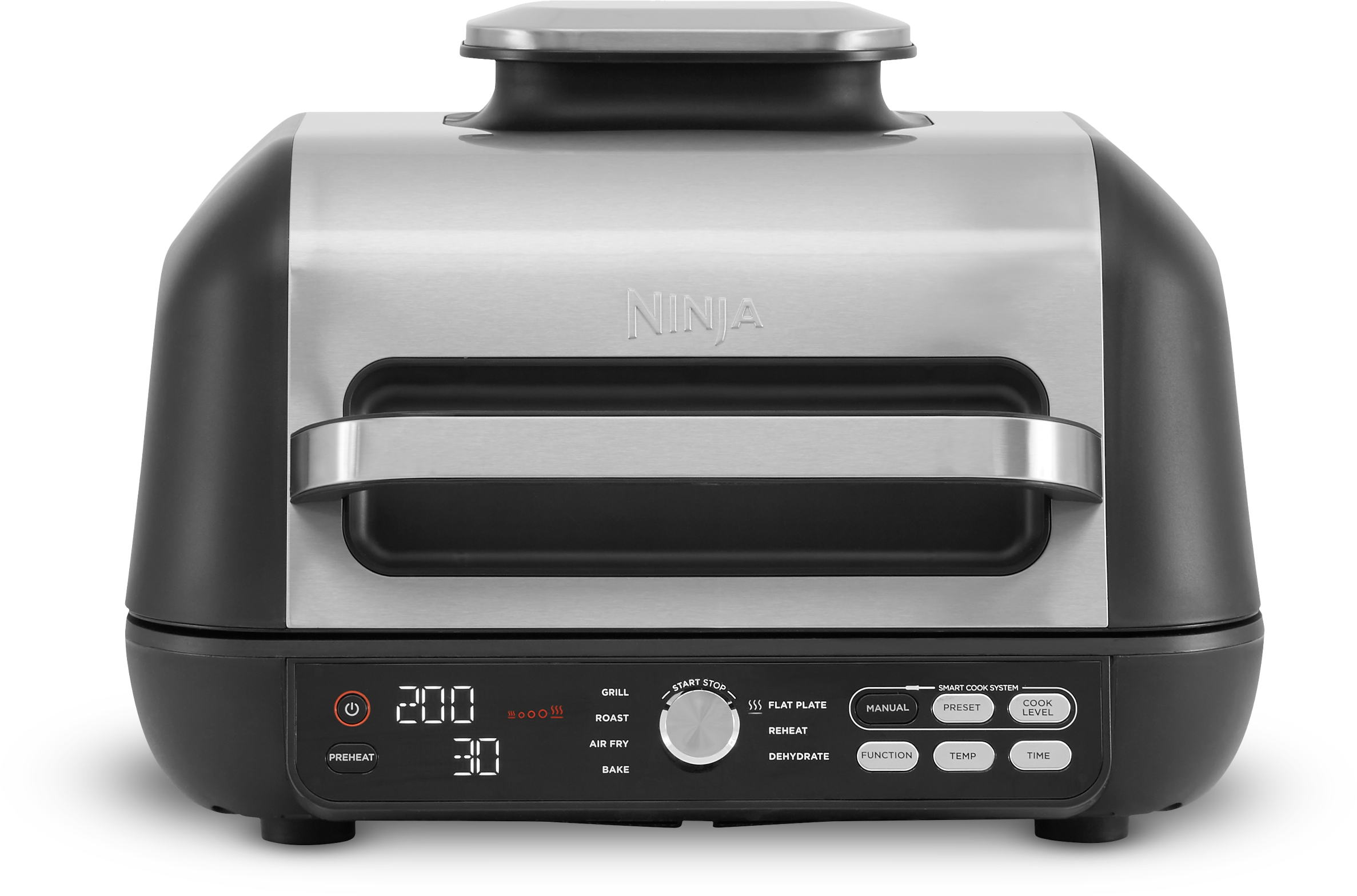 Ninja Foodi MAX PRO Health Grill, Flat Plate & Air Fryer AG651UK