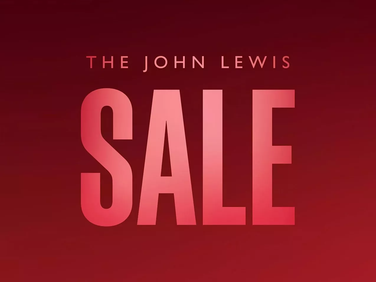 The John Lewis Sale