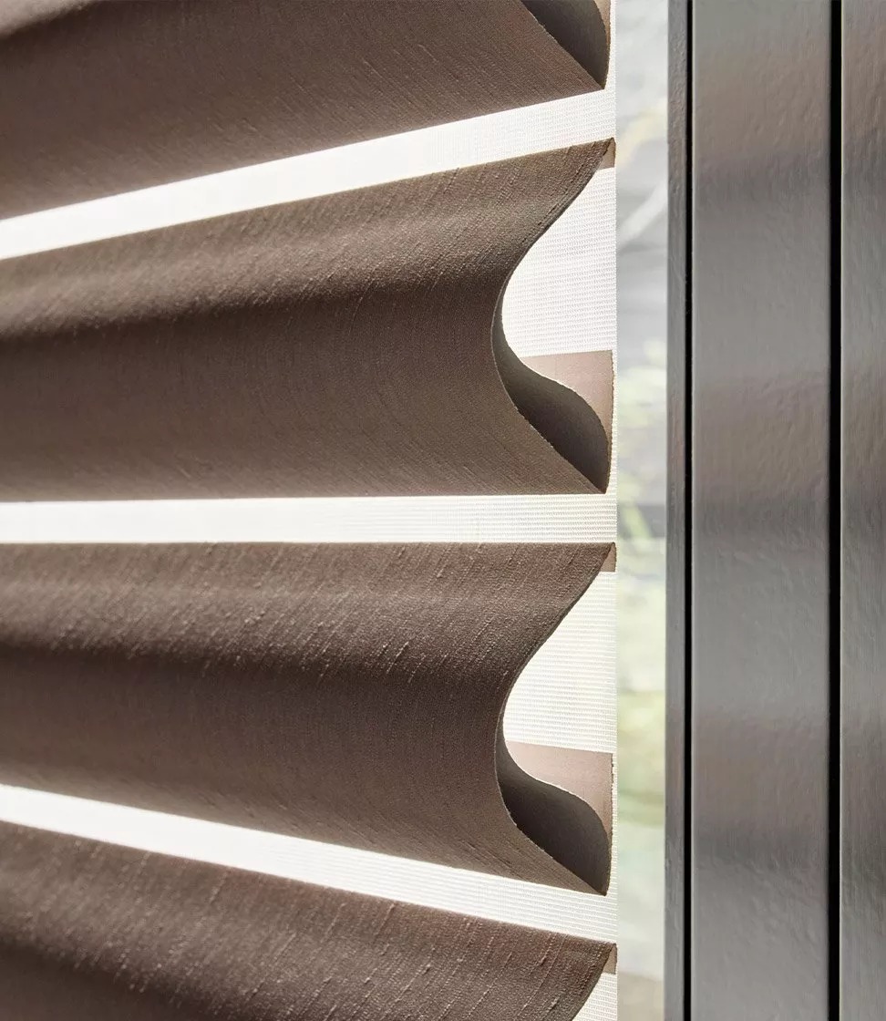 Brown blinds