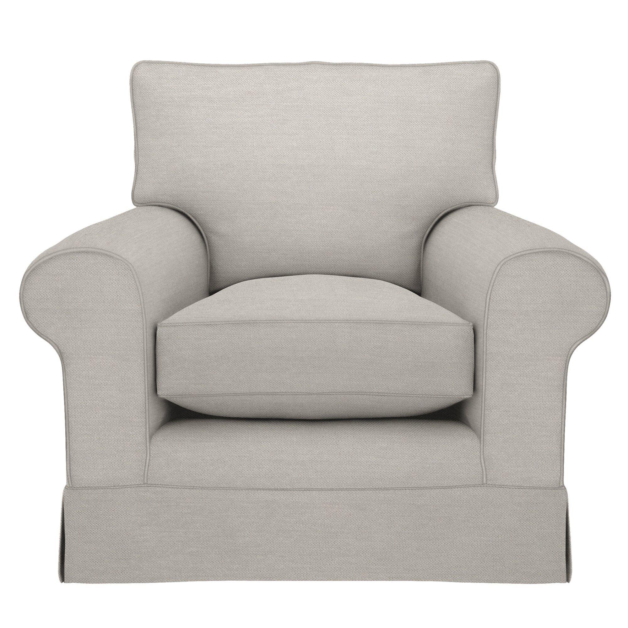 Padstow Range, Aquaclean Titan Plain Fabric, Smoke Grey, Price Band D