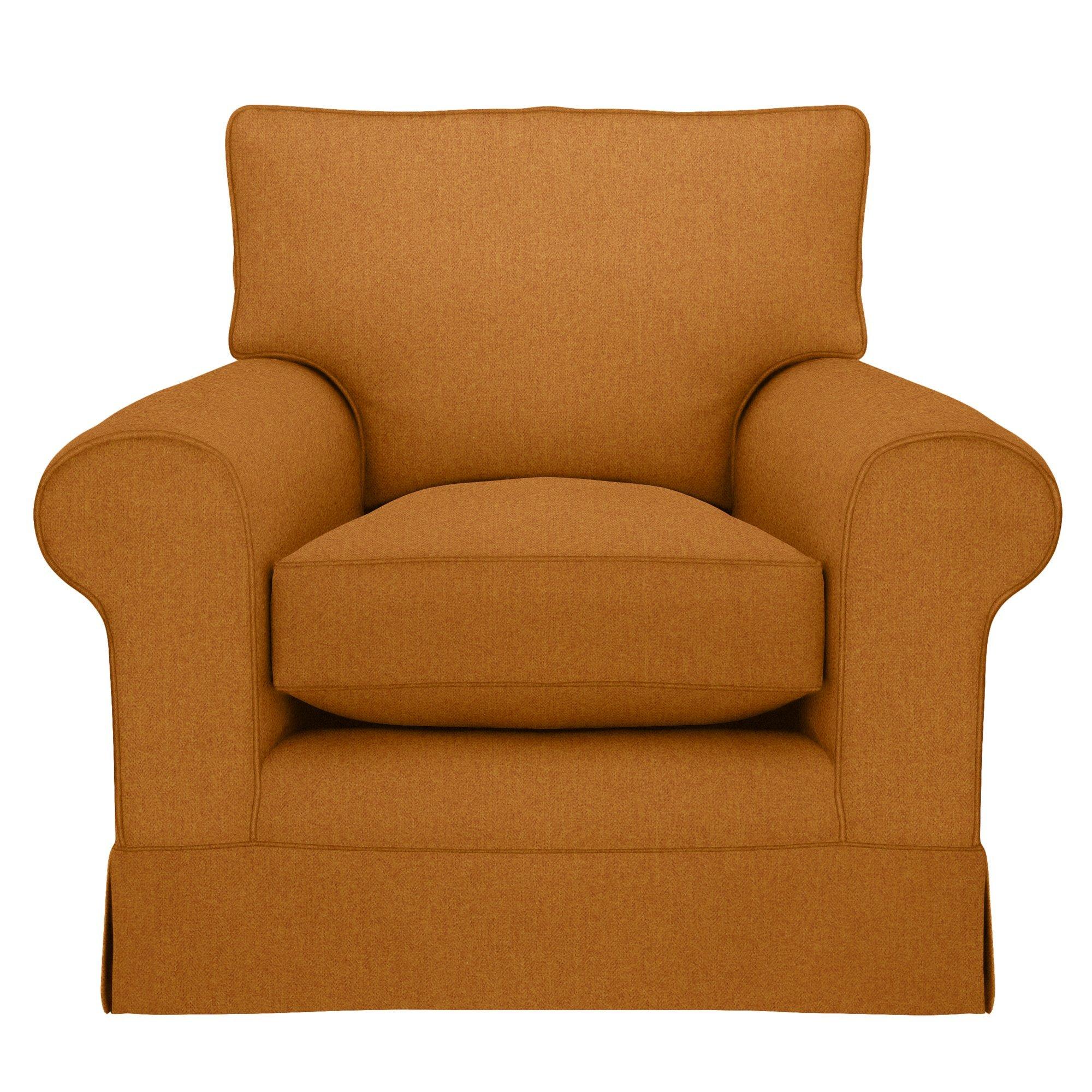 Padstow Range, John Lewis Brushed Tweed Fabric, Honey, Price Band A