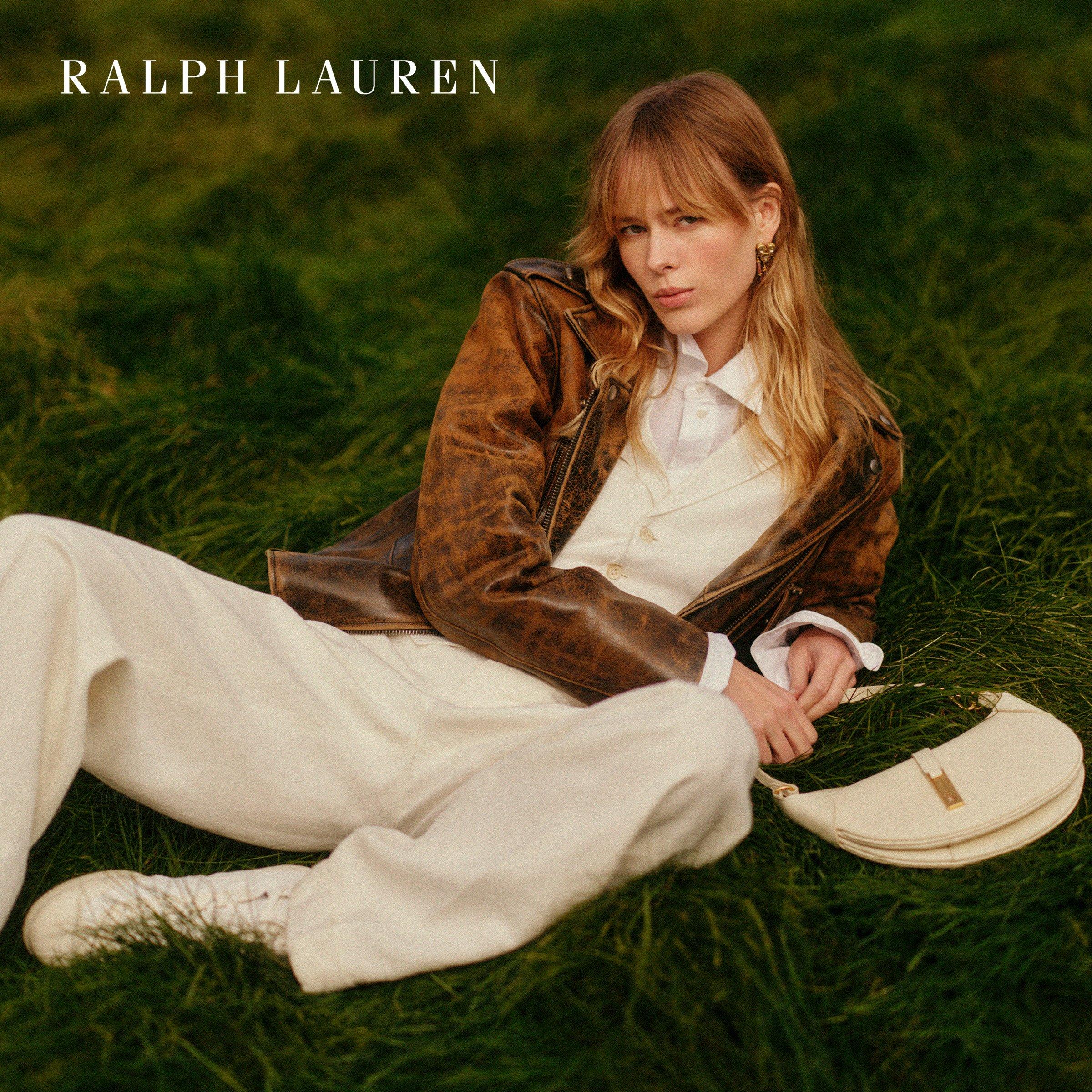 women siting on grass wearing ralph lauren brands cloths and accessories