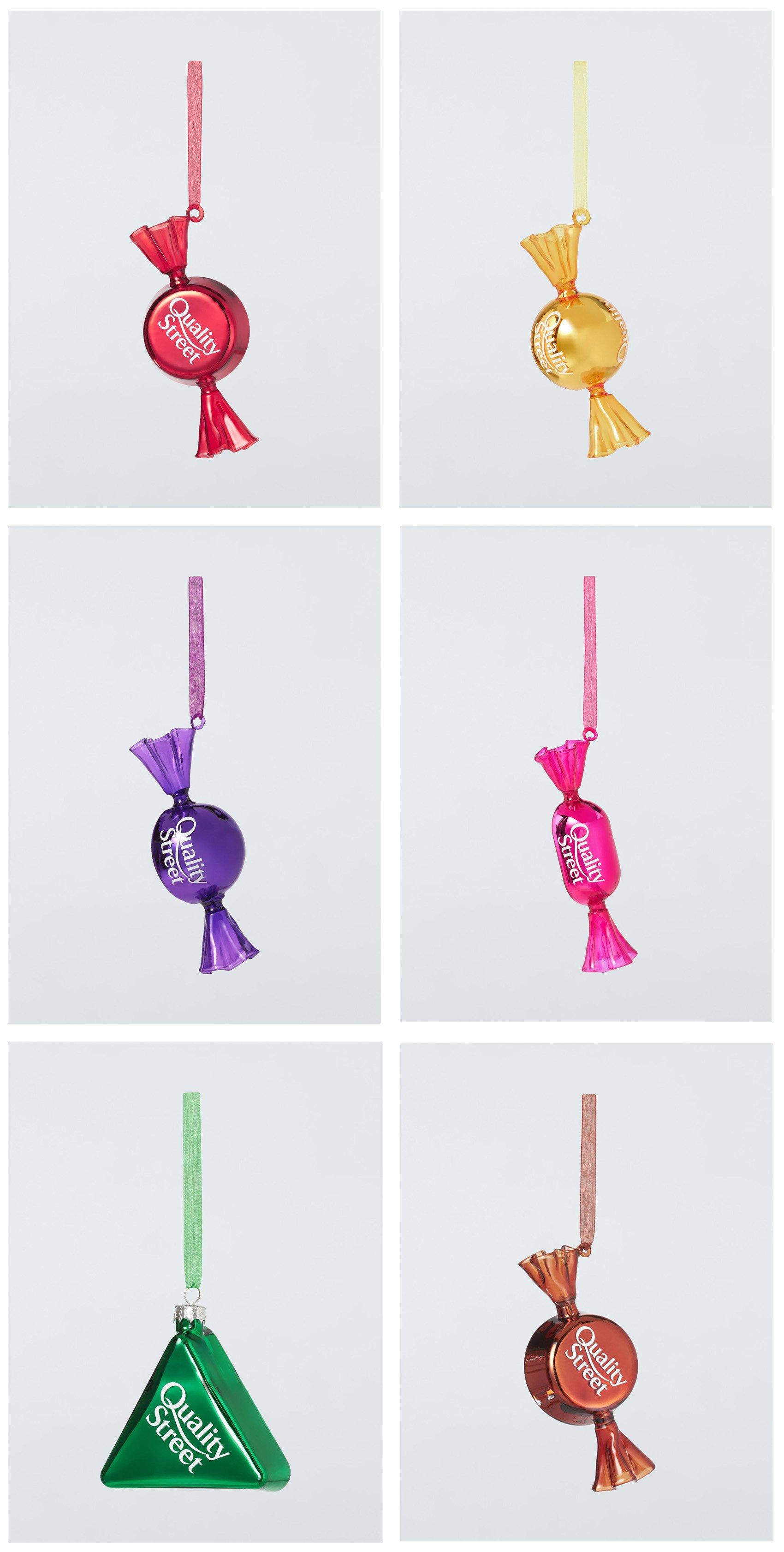 image of each Quality Street Glass Baubles - product recalll