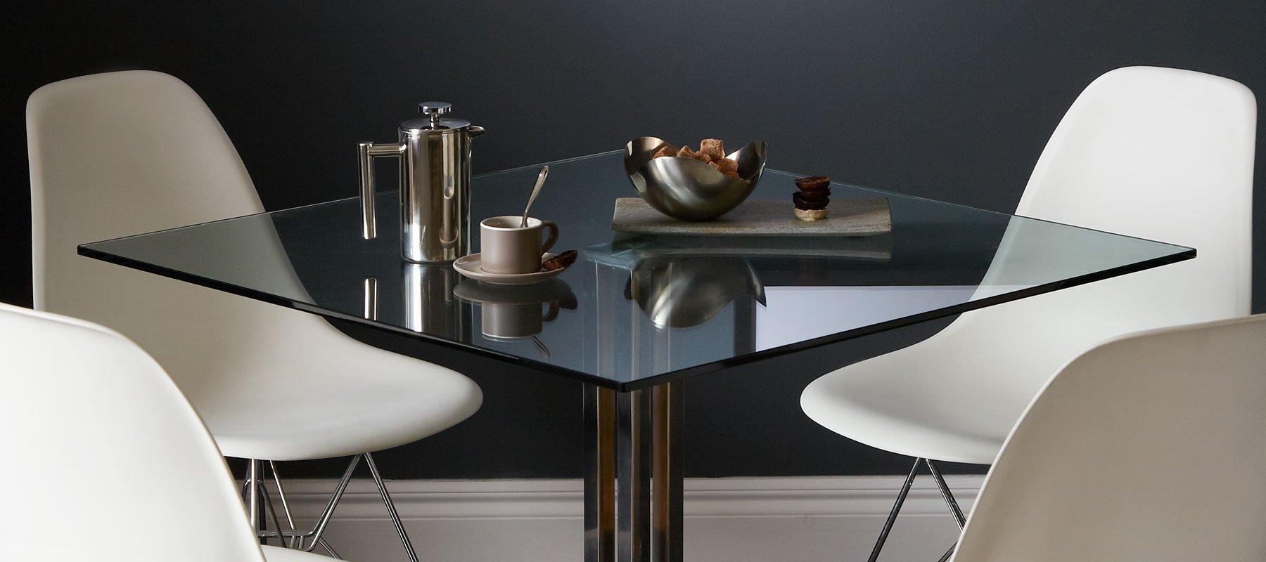 glass table