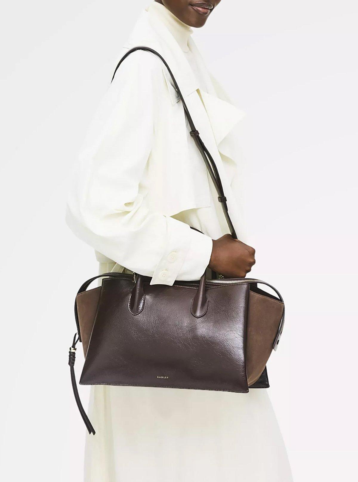 Radley 'The Romily' brown leather handbag