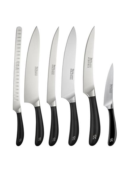 Robert Welch Knives, Silver/Black