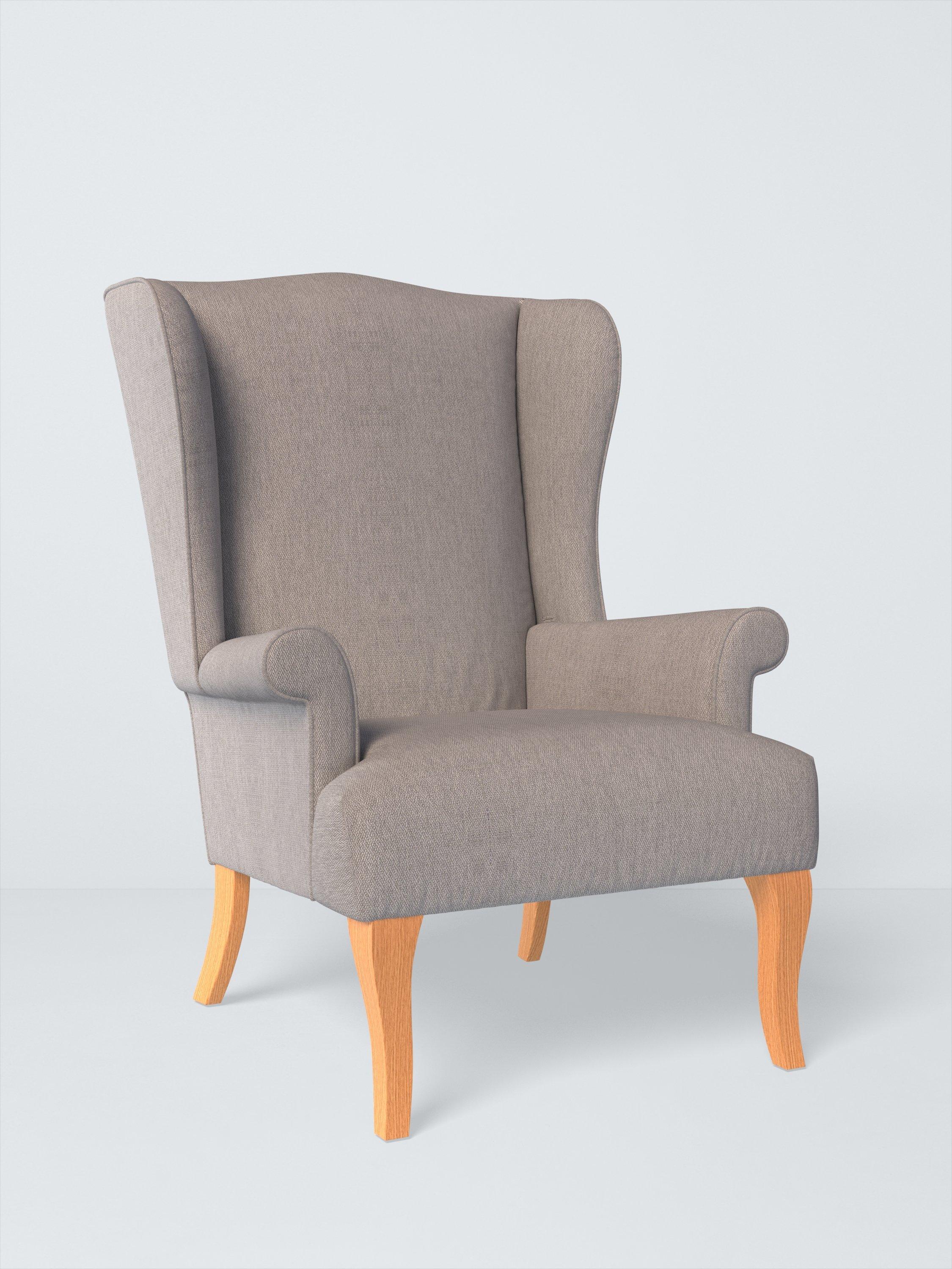 Shaftesbury Range, John Lewis Twisted Boucle Fabric, Silver Grey, Price Band D