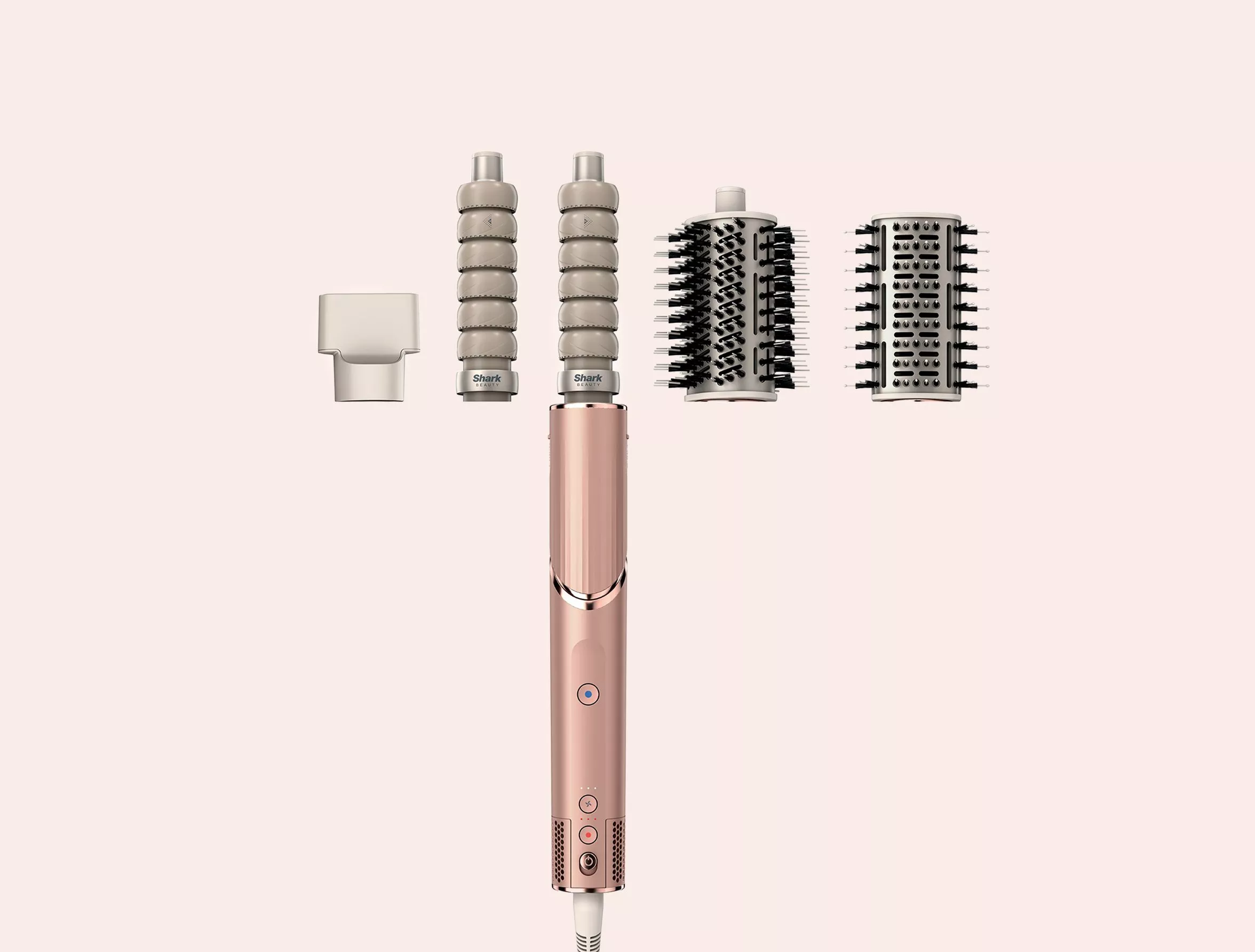 Shark FlexStyle 5-in-1 Air Styler & Hair Dryer in pearl pink