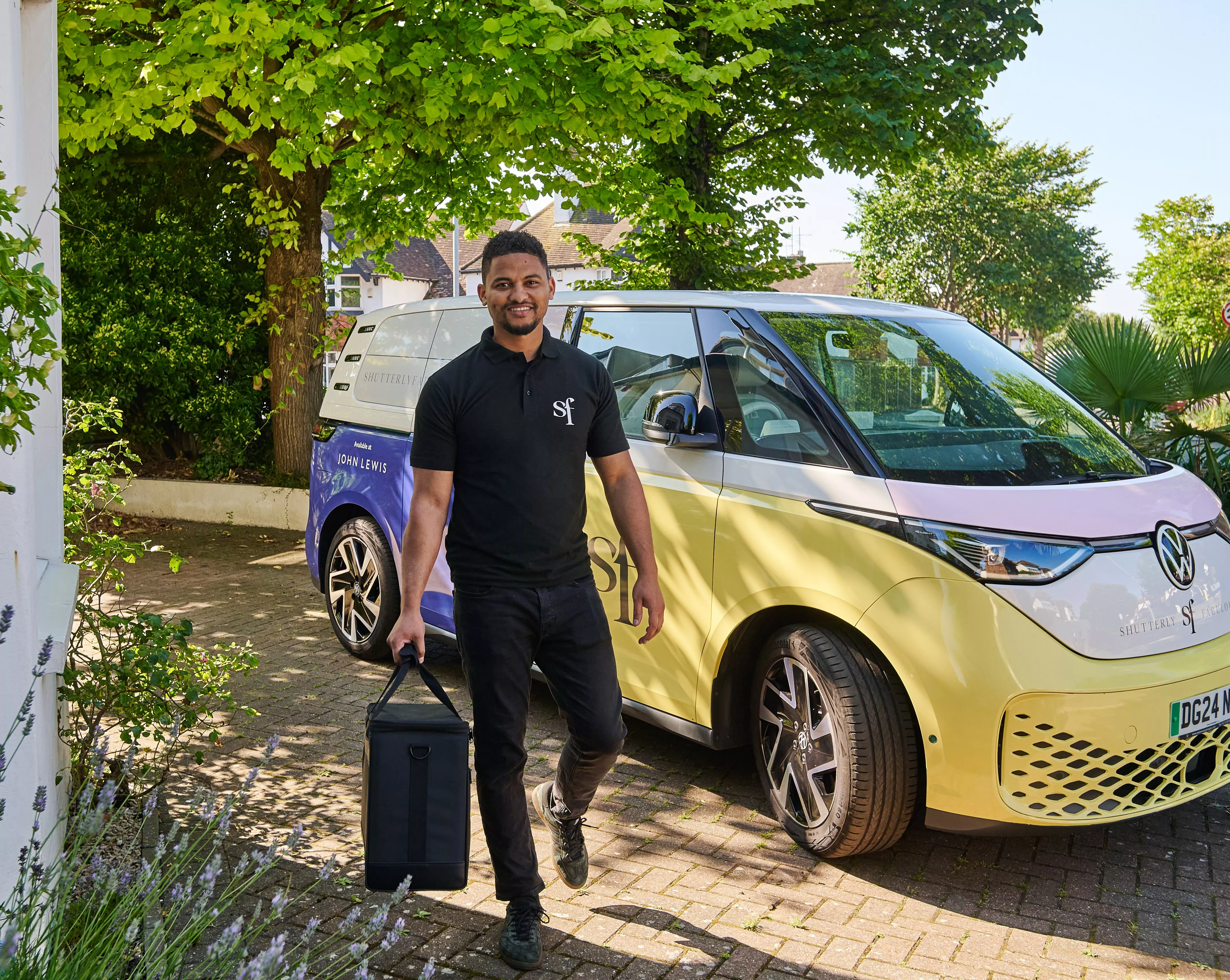 Person walking away from a car