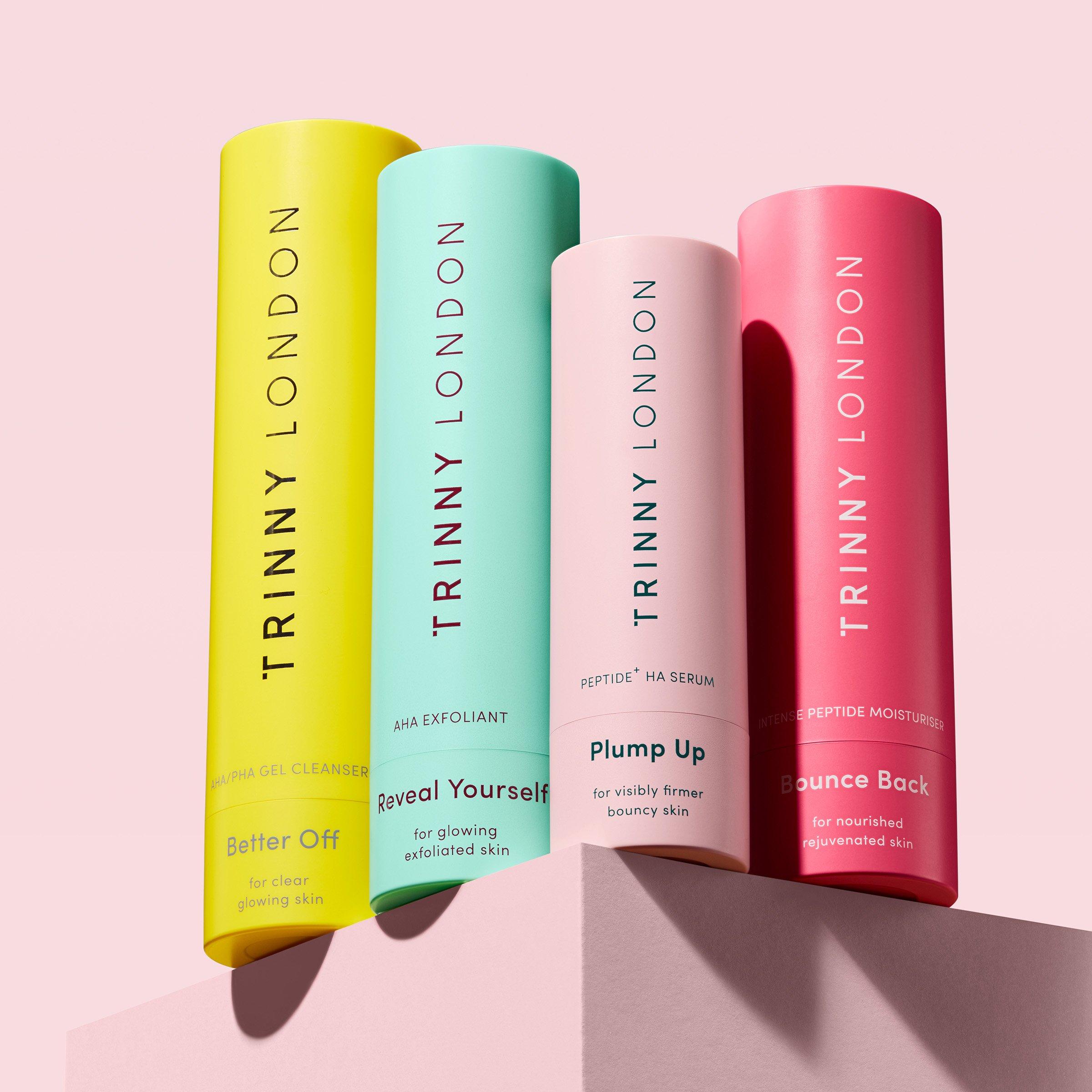 Trinity London skincare collection