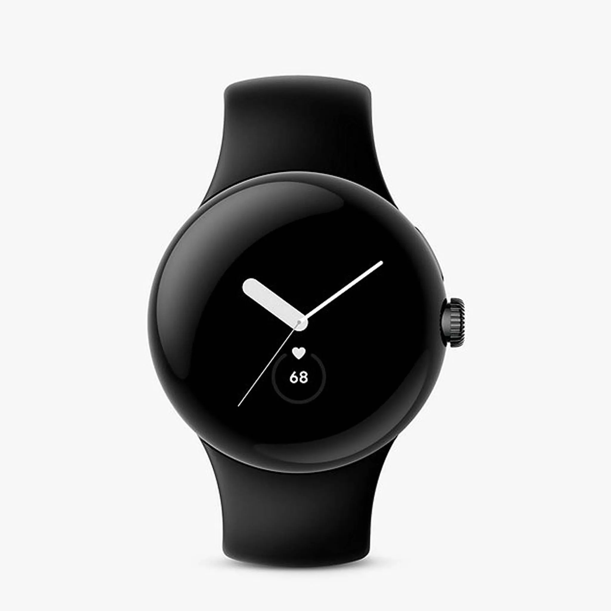 Black smart watch