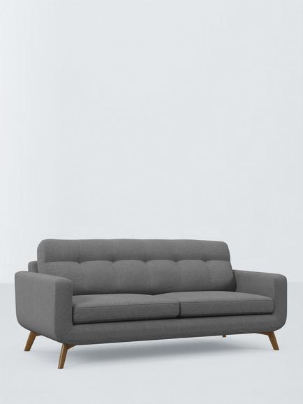 John Lewis Barbican Grand 4 Seater Sofa, Grey