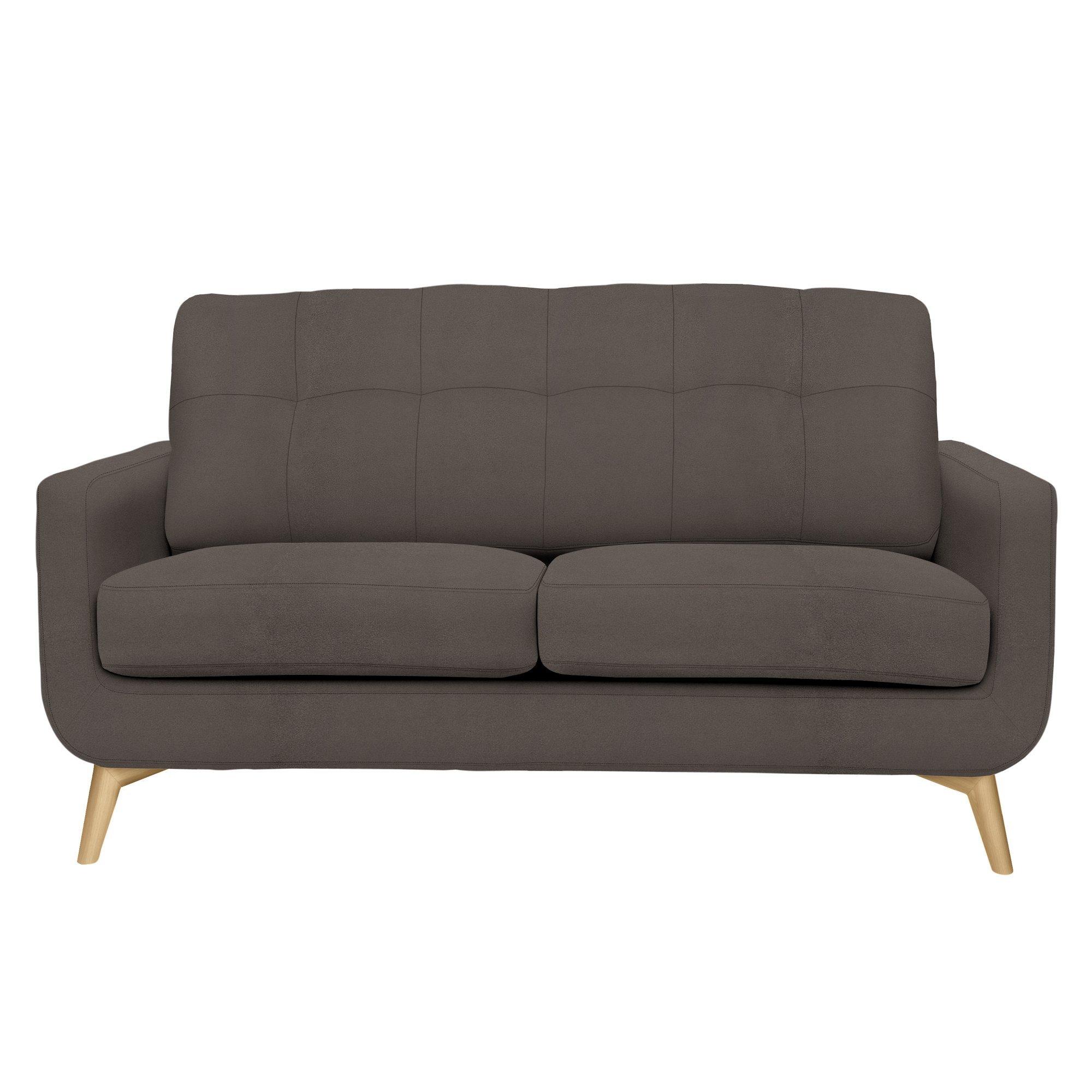Barbican Range, John Lewis Easy Clean Plush Velvet Fabric, Charcoal, Price Band B
