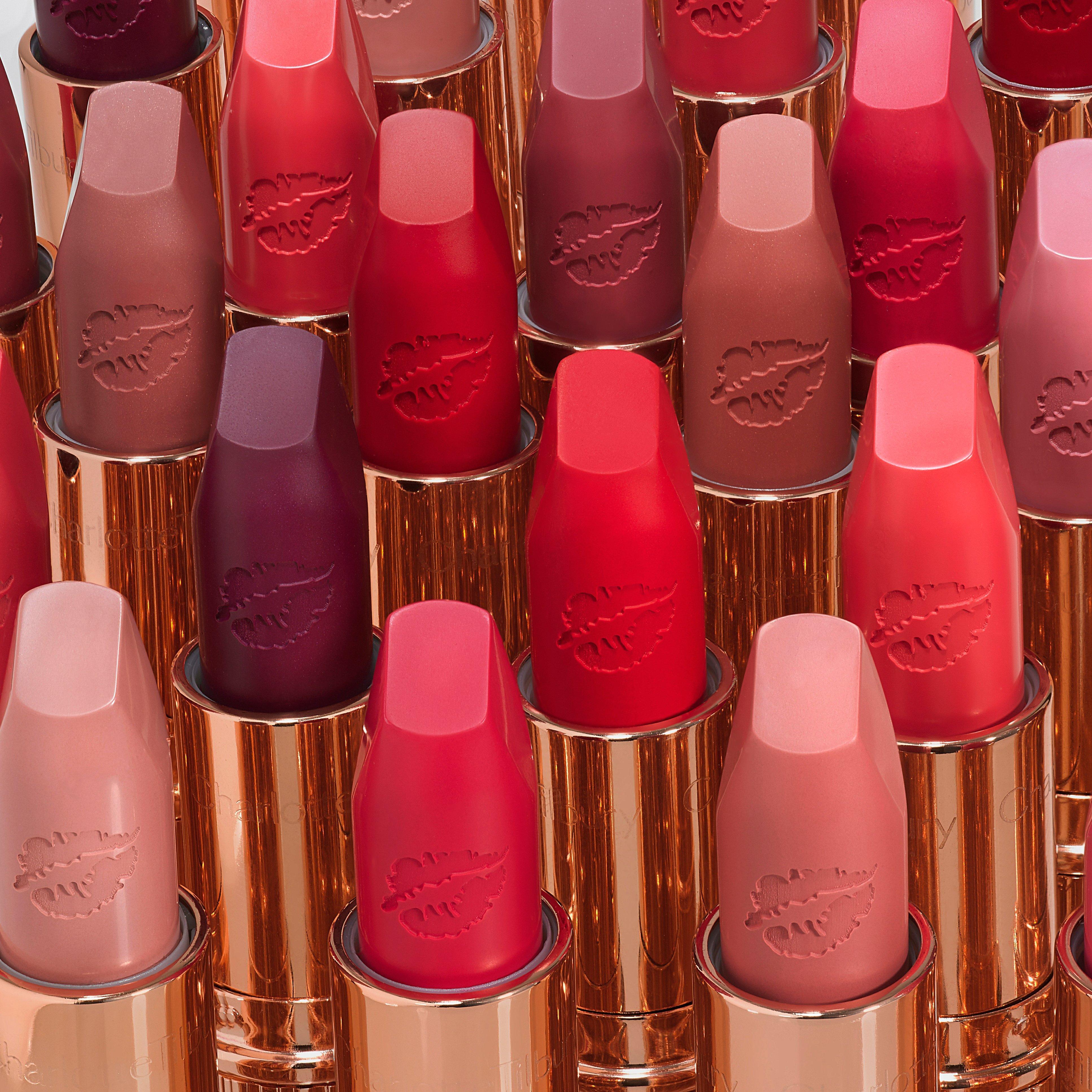 Product image 3 of 4, which shows Charlotte Tilbury Hot Lips, Electric Poppy