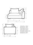 John Lewis Tokyo RHF Grand Modular Arm Unit