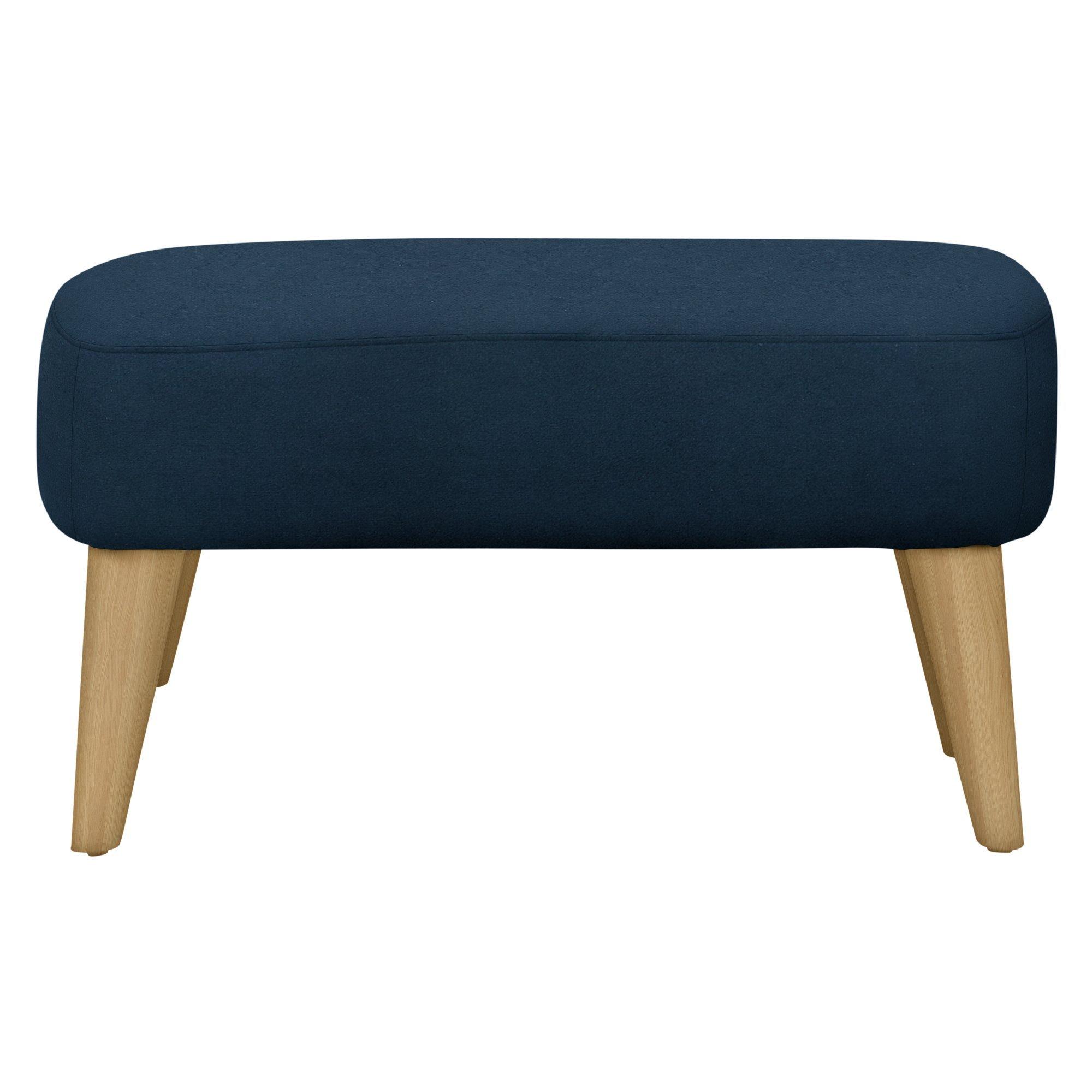 Bergen Range, John Lewis Easy Clean Plush Velvet Fabric, Navy, Price Band B