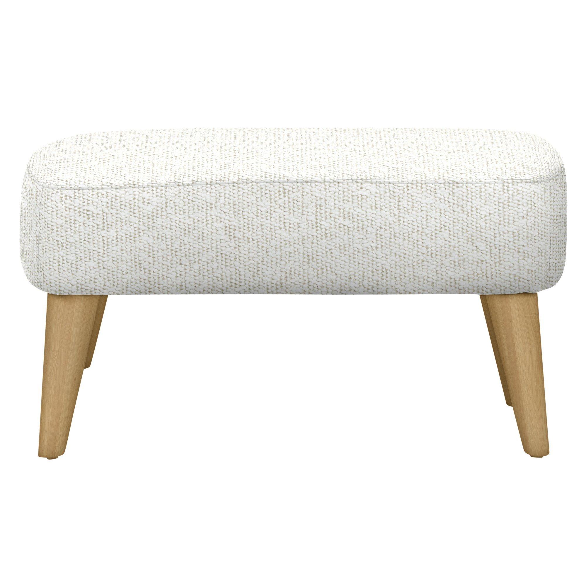 Bergen Range, John Lewis Boucle Plain Fabric, Marshmallow, Price Band B