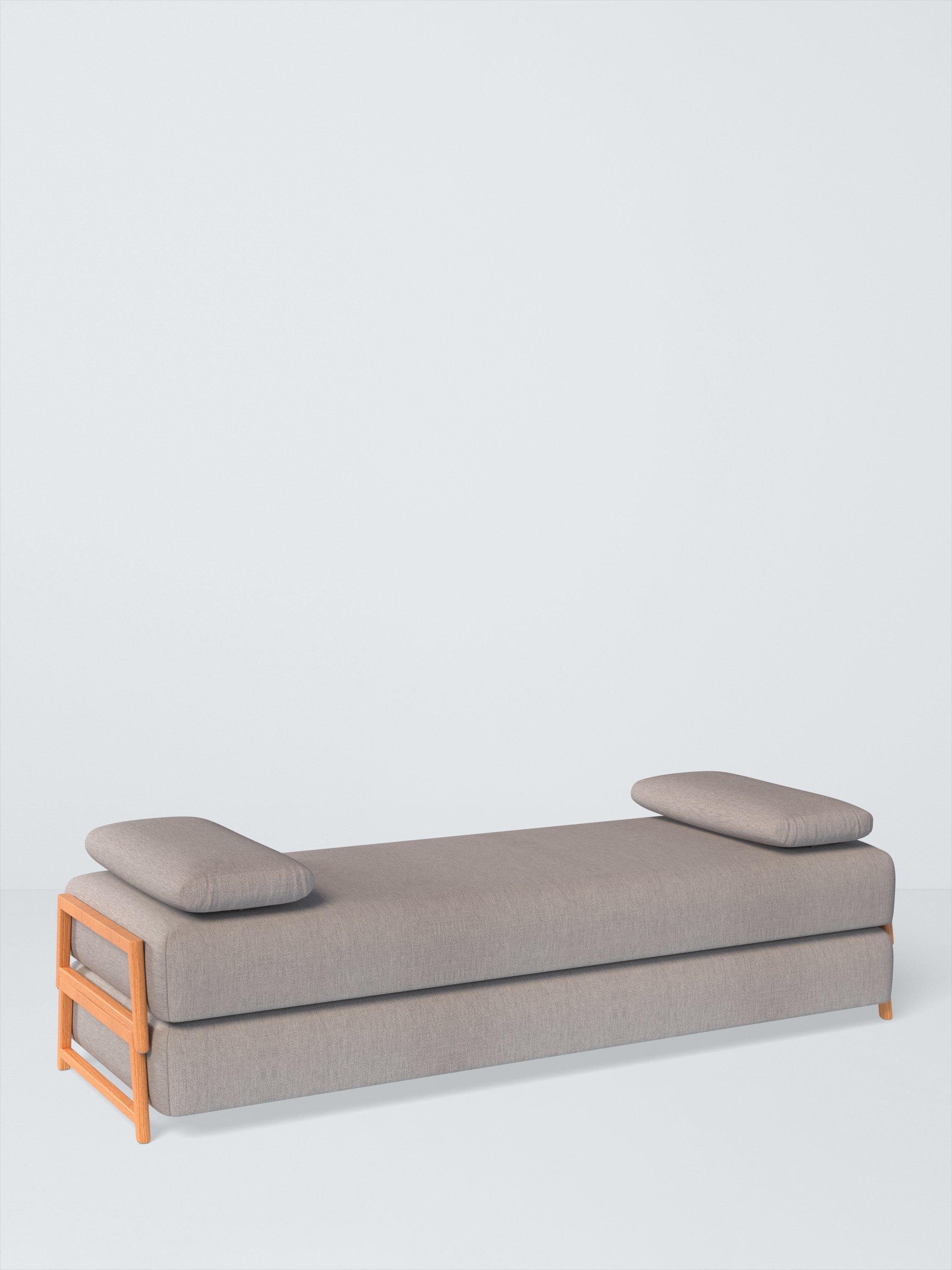 Duplet Range, John Lewis Twisted Boucle Fabric, Silver Grey, Price Band D