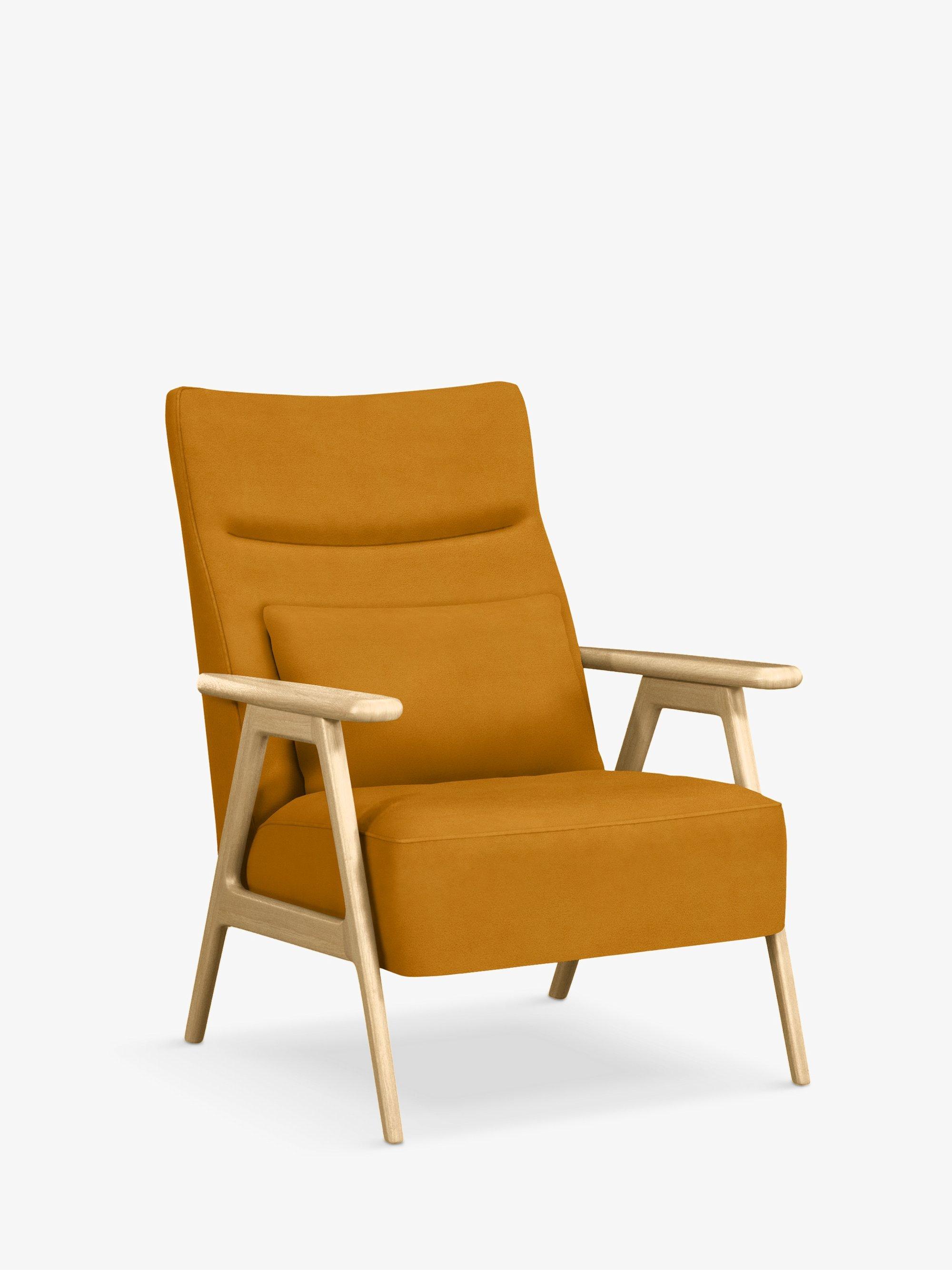 Hendricks Range, John Lewis Easy Clean Plush Velvet Fabric, Honey, Price Band B